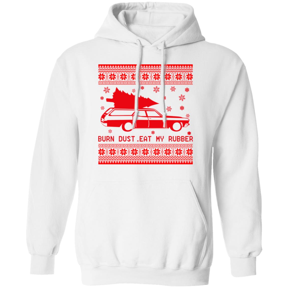 Burn Dust Eat My Rubber Christmas Sweater