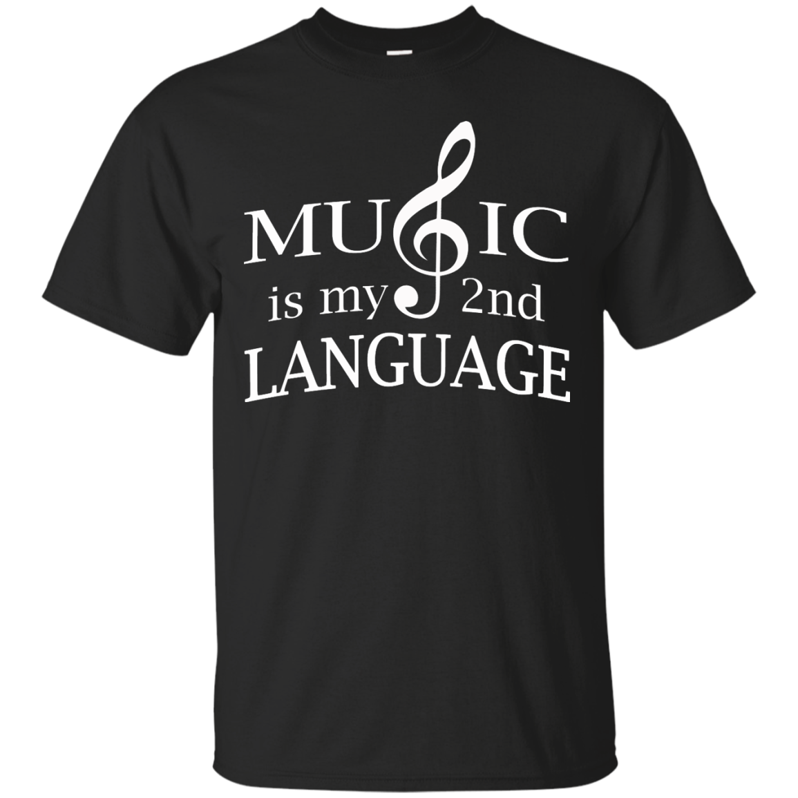 Music Is My Second Language T-Shirt, Hoodie, Tank - TeeDragons