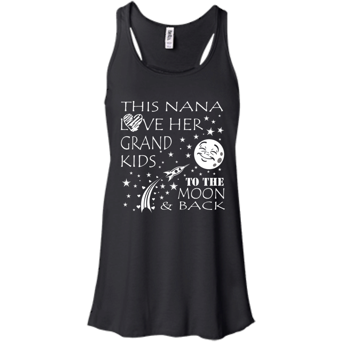 This Nana Love Her Grand Kids To The Moon & Back Shirt, Hoodie, Tank - TeeDragons