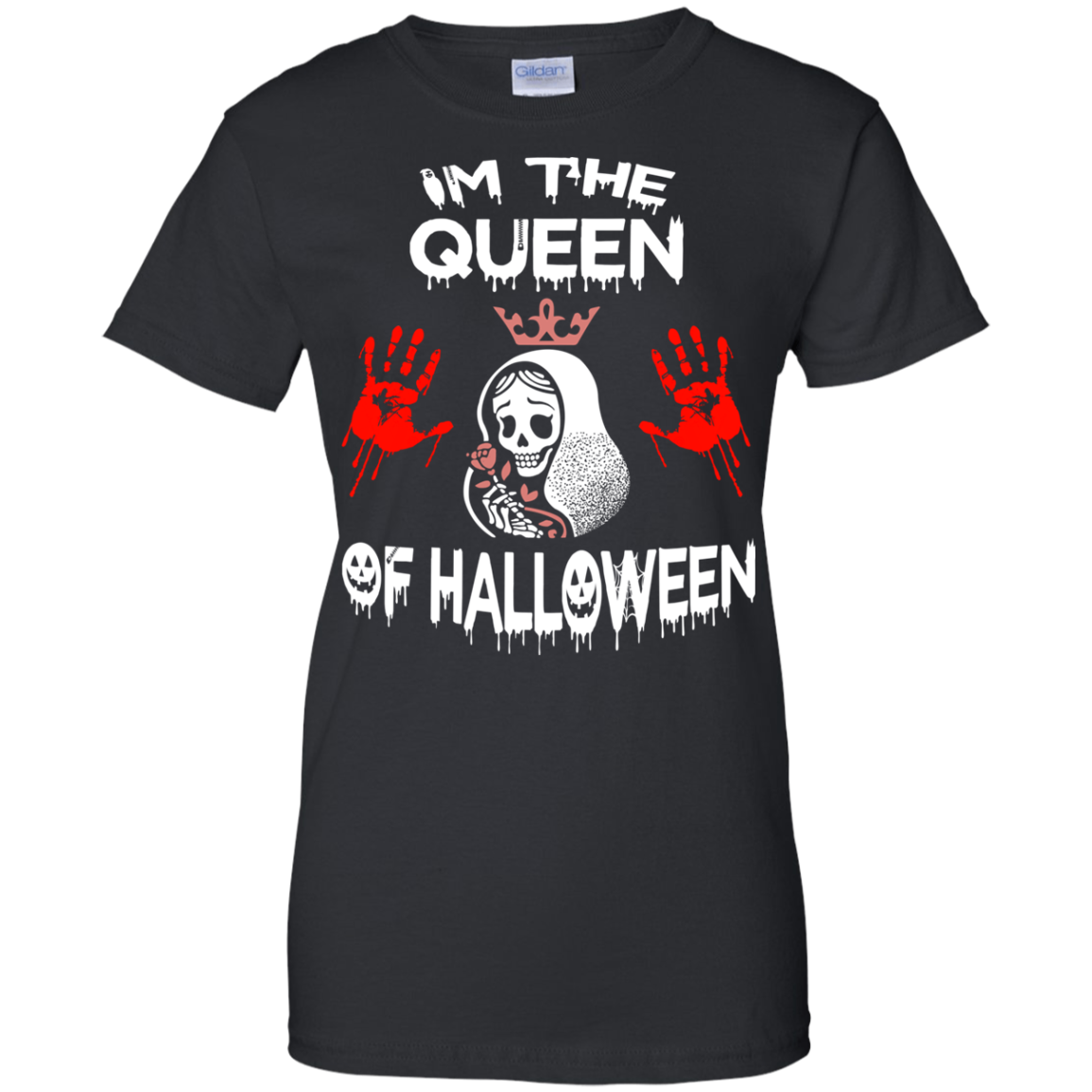 Im The Queen Of Halloween Shirt, Hoodie, Tank - TeeDragons