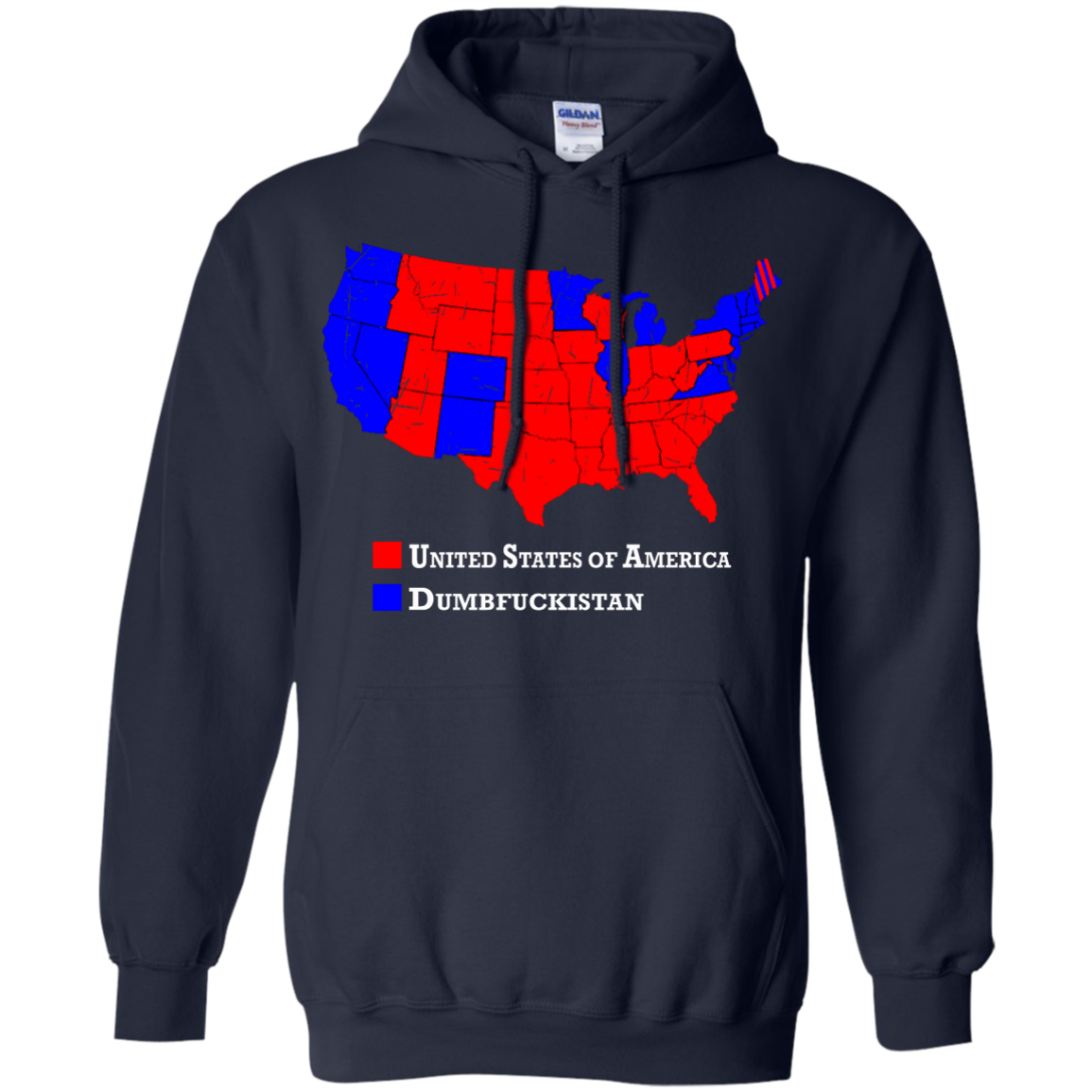 2016 Presidential Election Map Shirt, Hoodie, Tank - TeeDragons