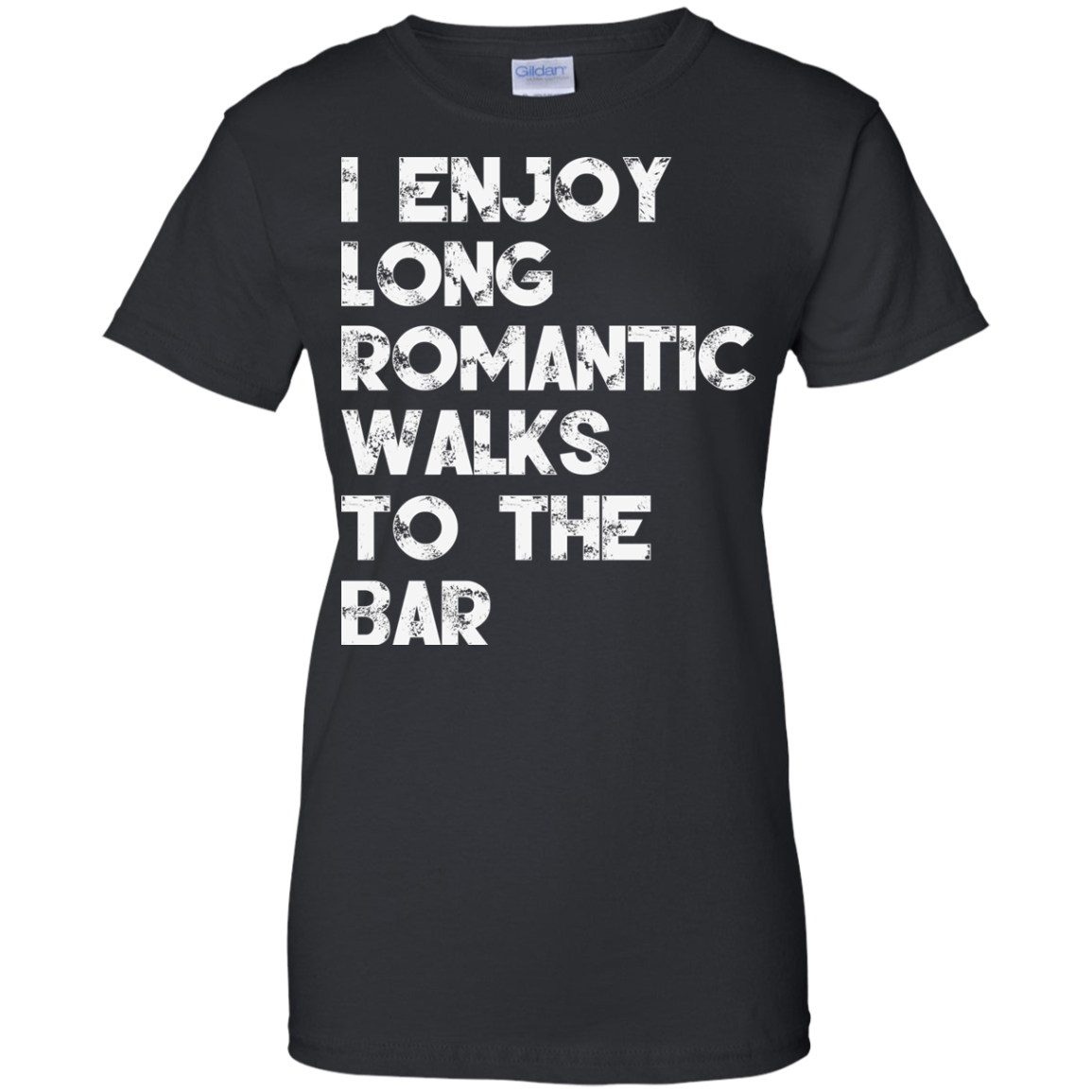 I Enjoy Long Romantic Walks To The Bar Shirt, Hoodie, Tank - TeeDragons