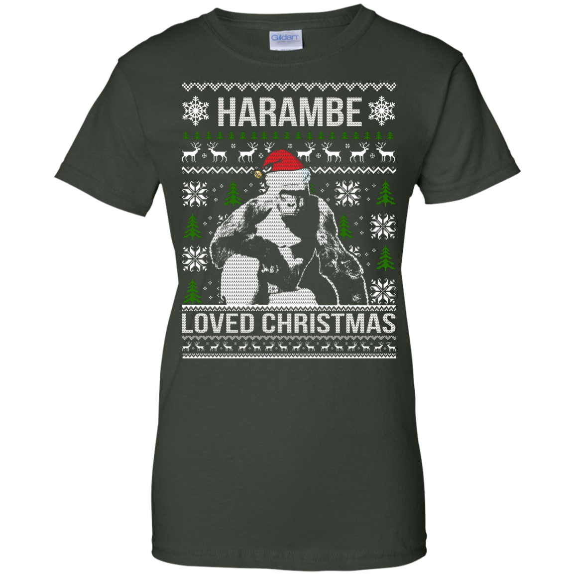 Harambe Loved Christmas Sweater, Shirt, Hoodie - TeeDragons