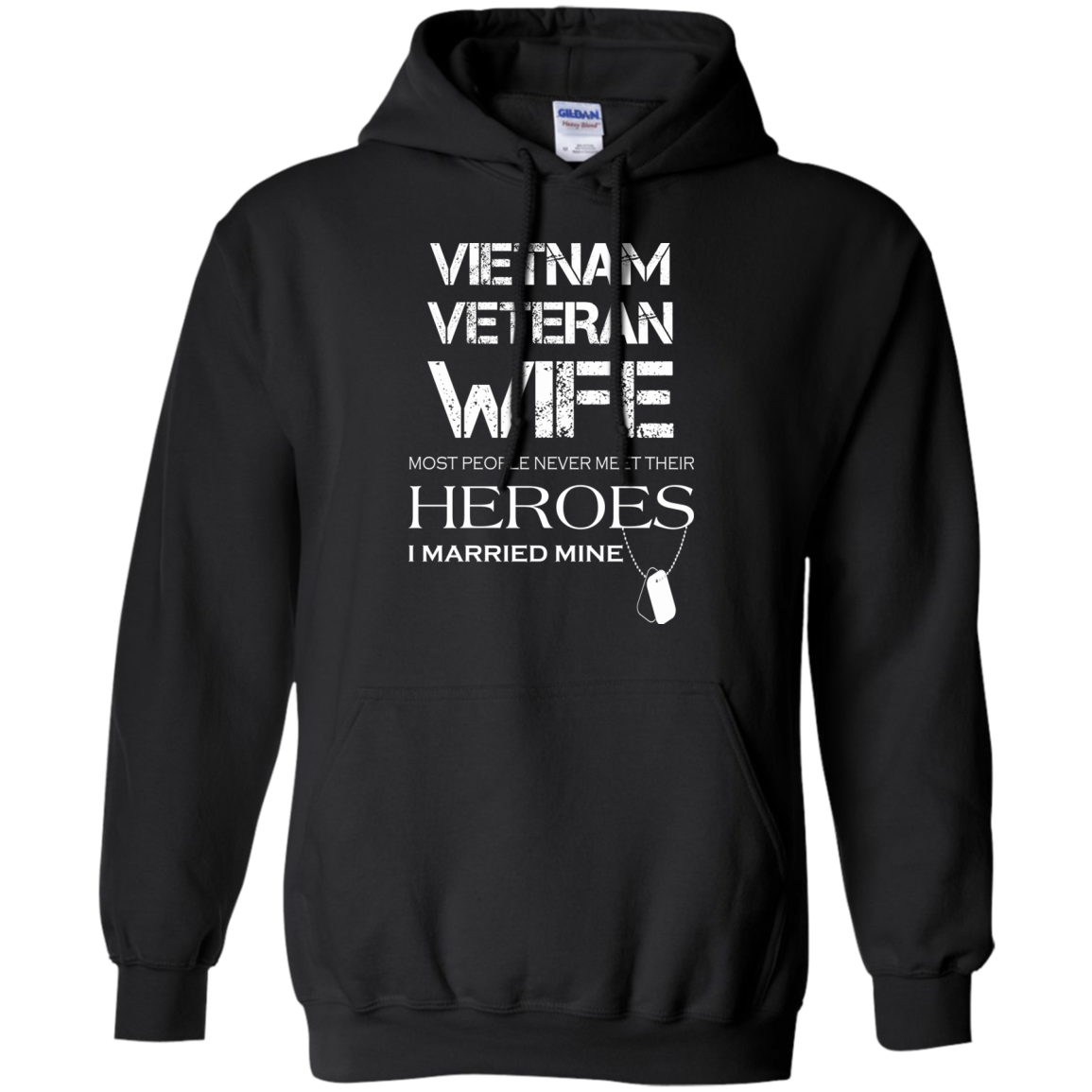 Vietnam Veteran Wife Most People Never Meet Their Heroes T-Shirt - TeeDragons