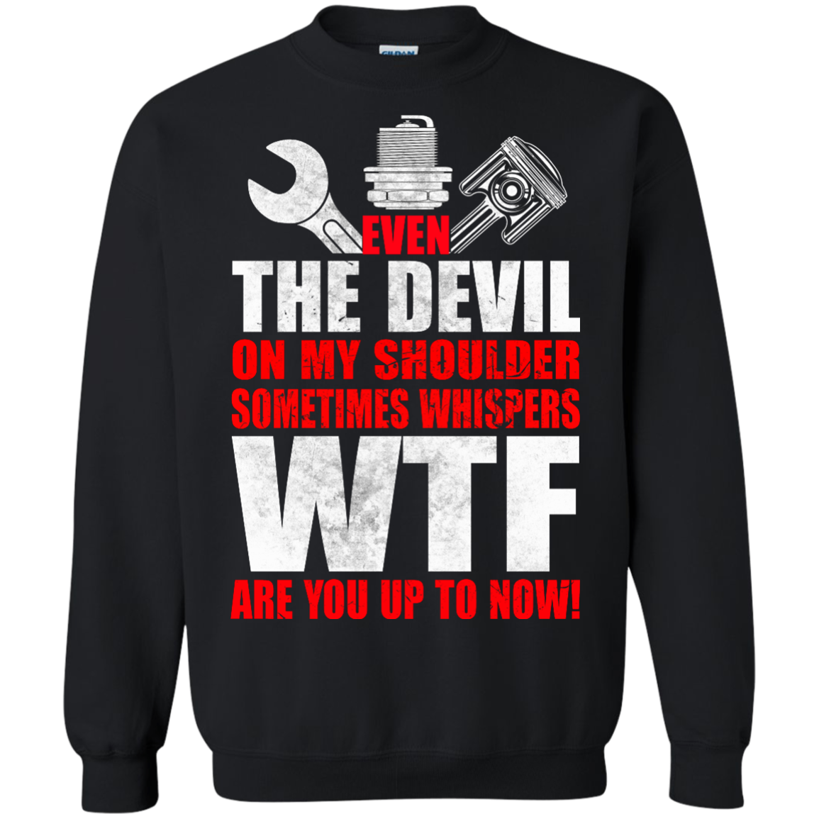 Mechanic - Even The Devil On My Shoulder Sometimes Whispers T-shirt - TeeDragons