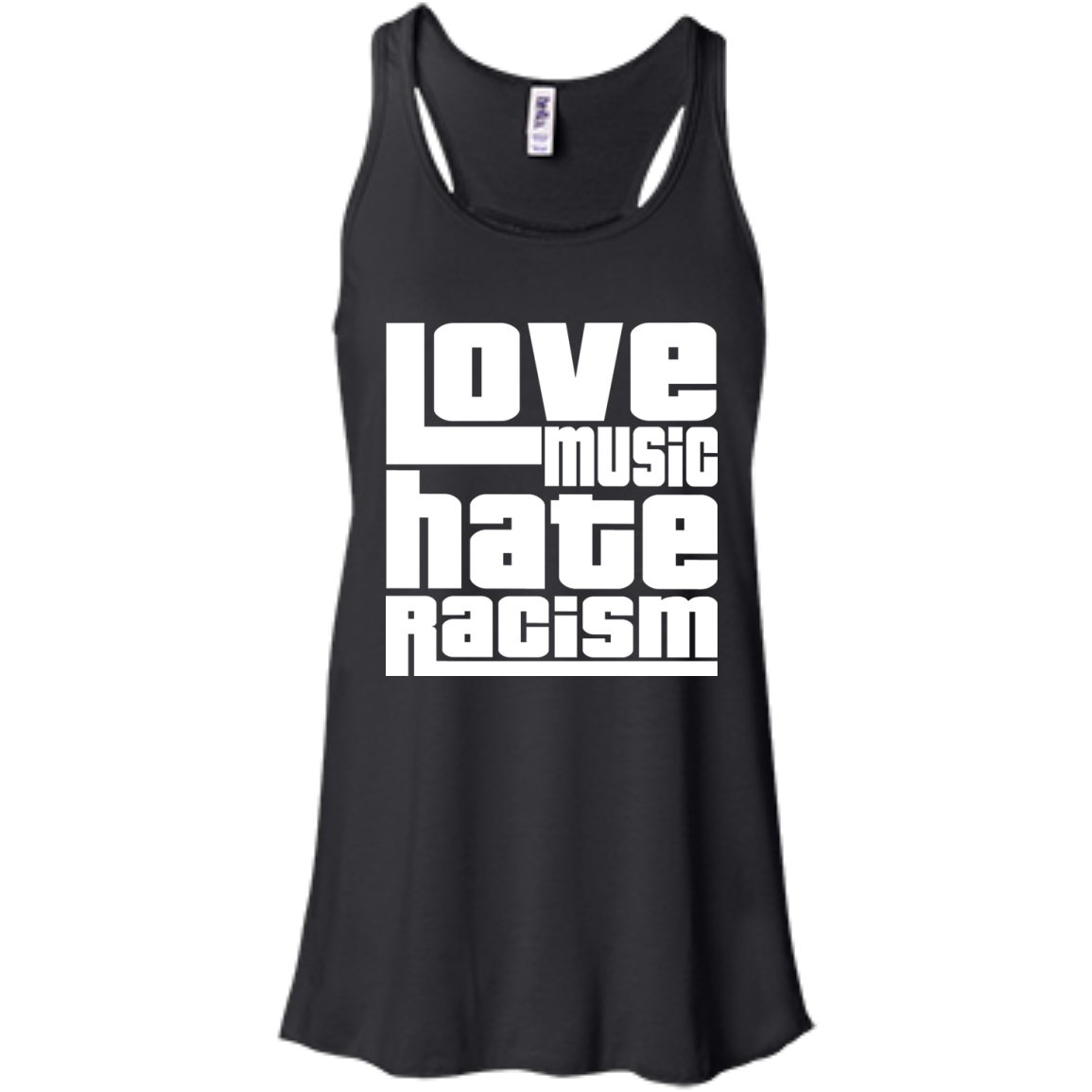 Love Music Hate Racism Shirt, Hoodie, Tank - TeeDragons