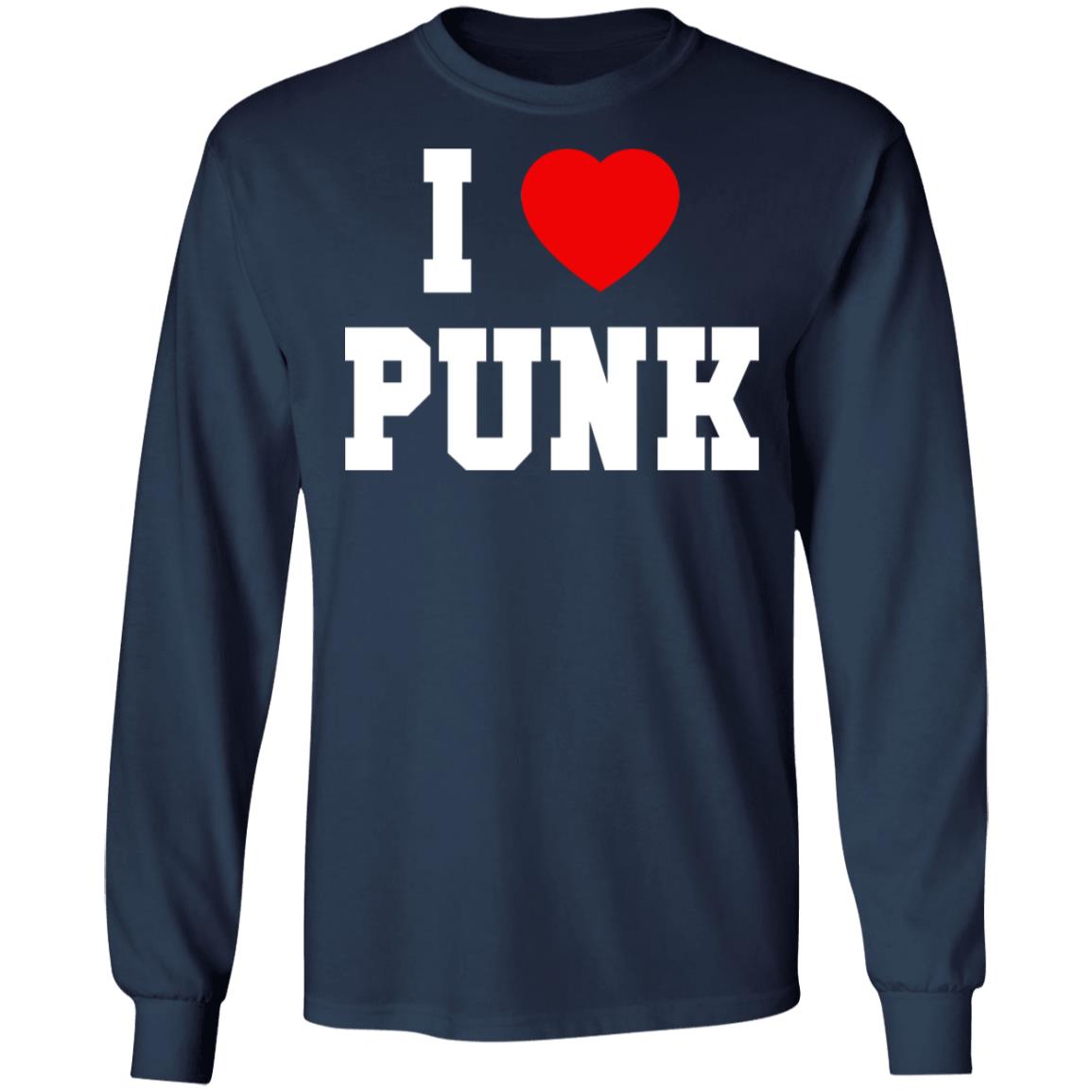 I love punk shirt