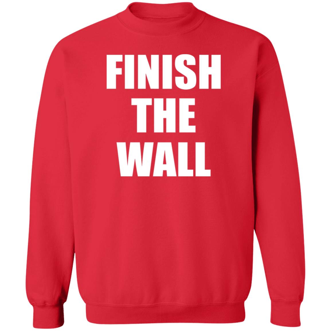 Finish the wall shirt