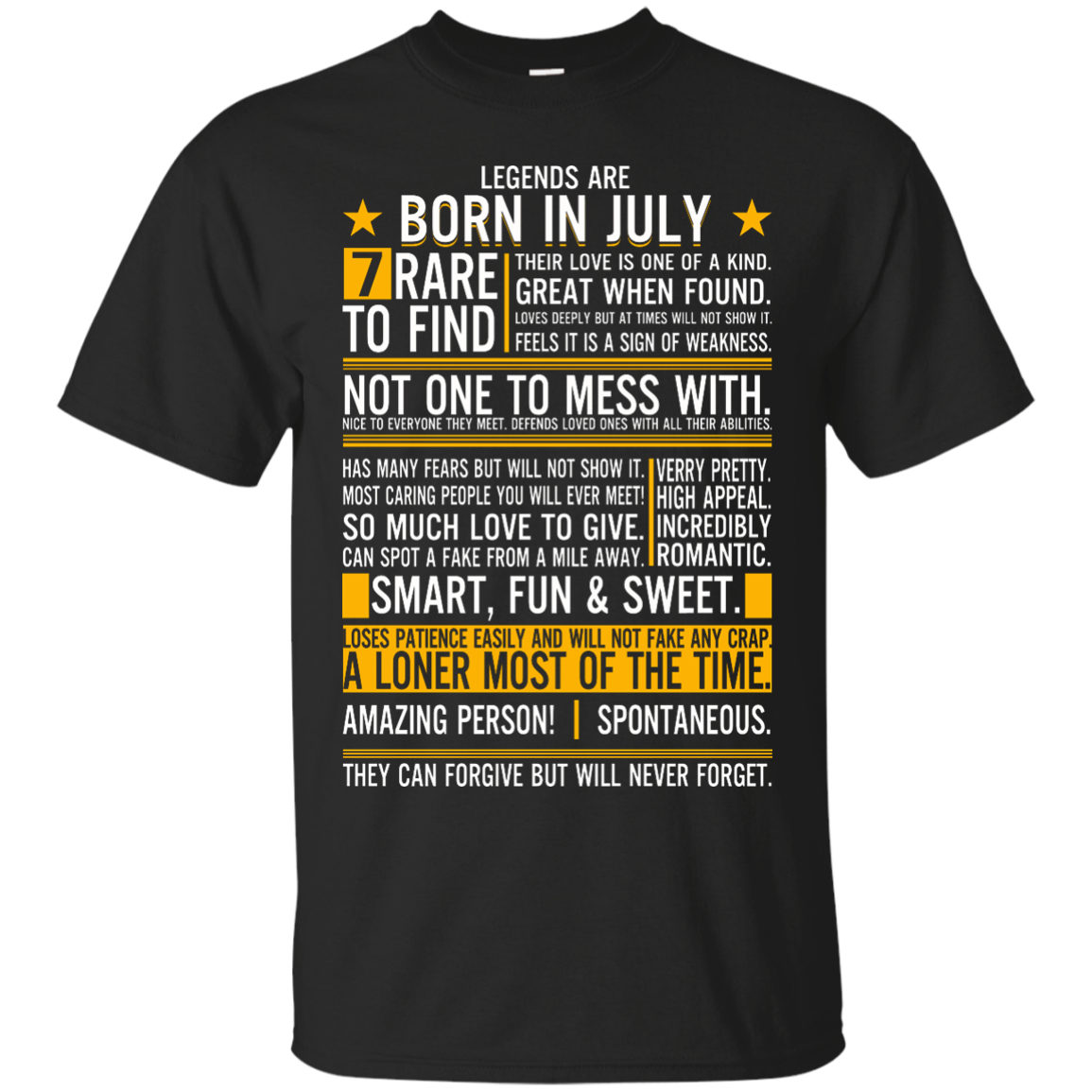 Legends Are Born In July Shirt, Hoodie, Tank - TeeDragons