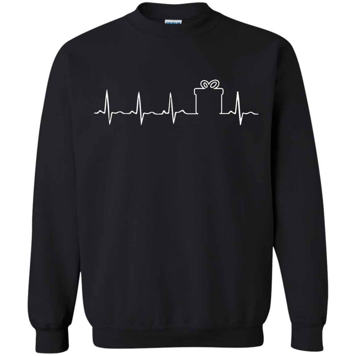 Christmas Gift Box HeartBeat T-shirt, Hoodie, Tank - TeeDragons