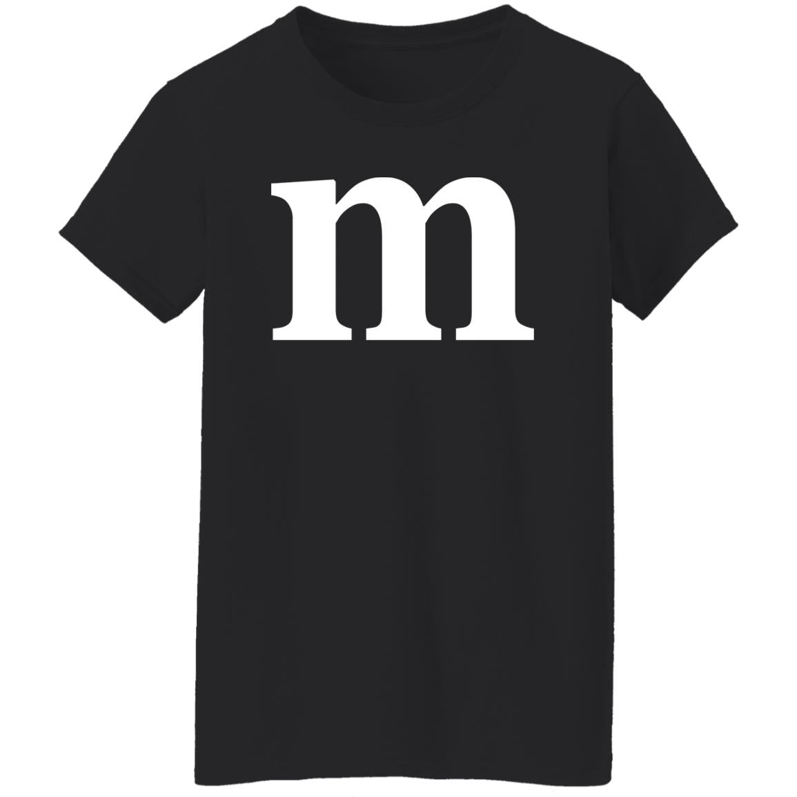 Letter M Halloween Shirt