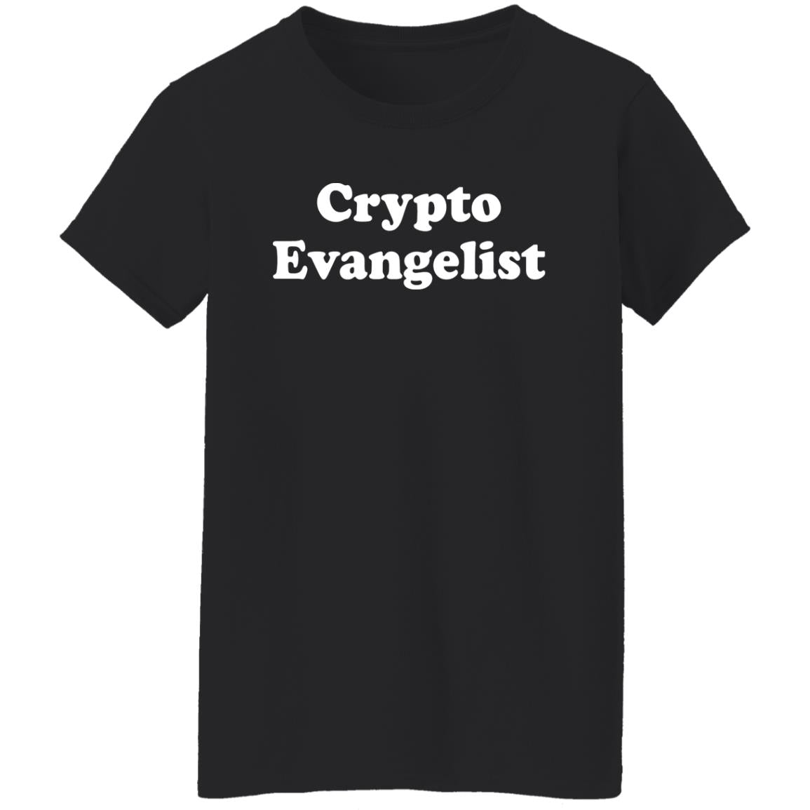 Crypto evangelist shirt