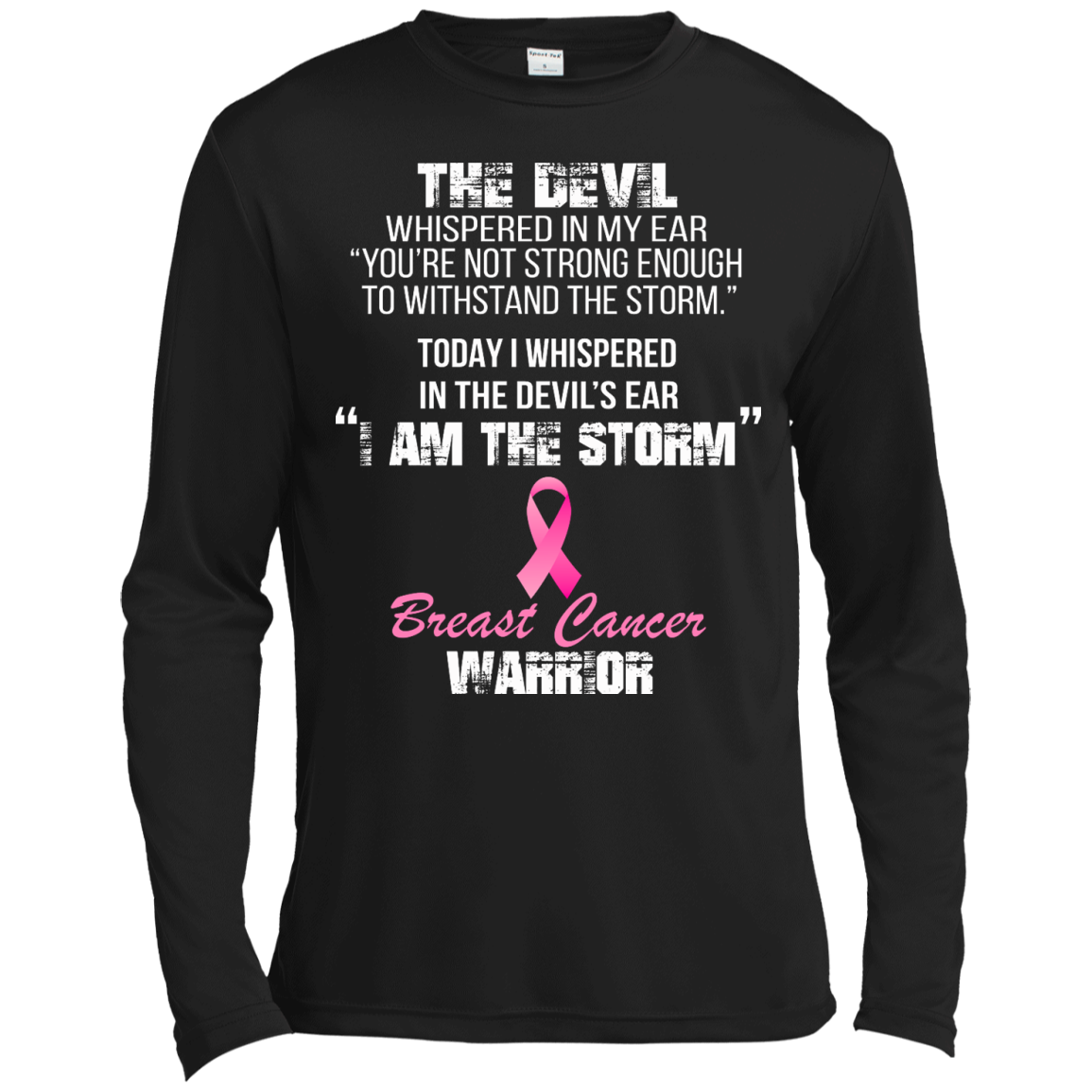 I Am The Storm - Breast Cancer Warrior T-Shirt, Hoodie - TeeDragons