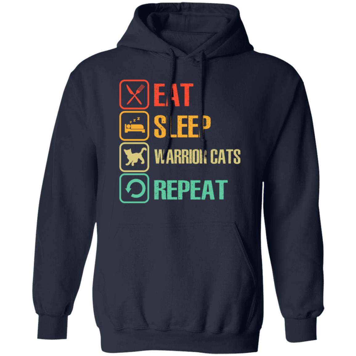 Eat - Sleep - Warrior Cats - Repeat Shirt