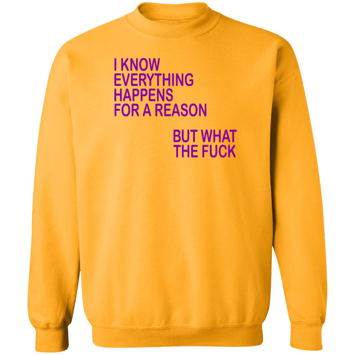 I Know Everything Happens For A Reason But What The Fuck Shirt