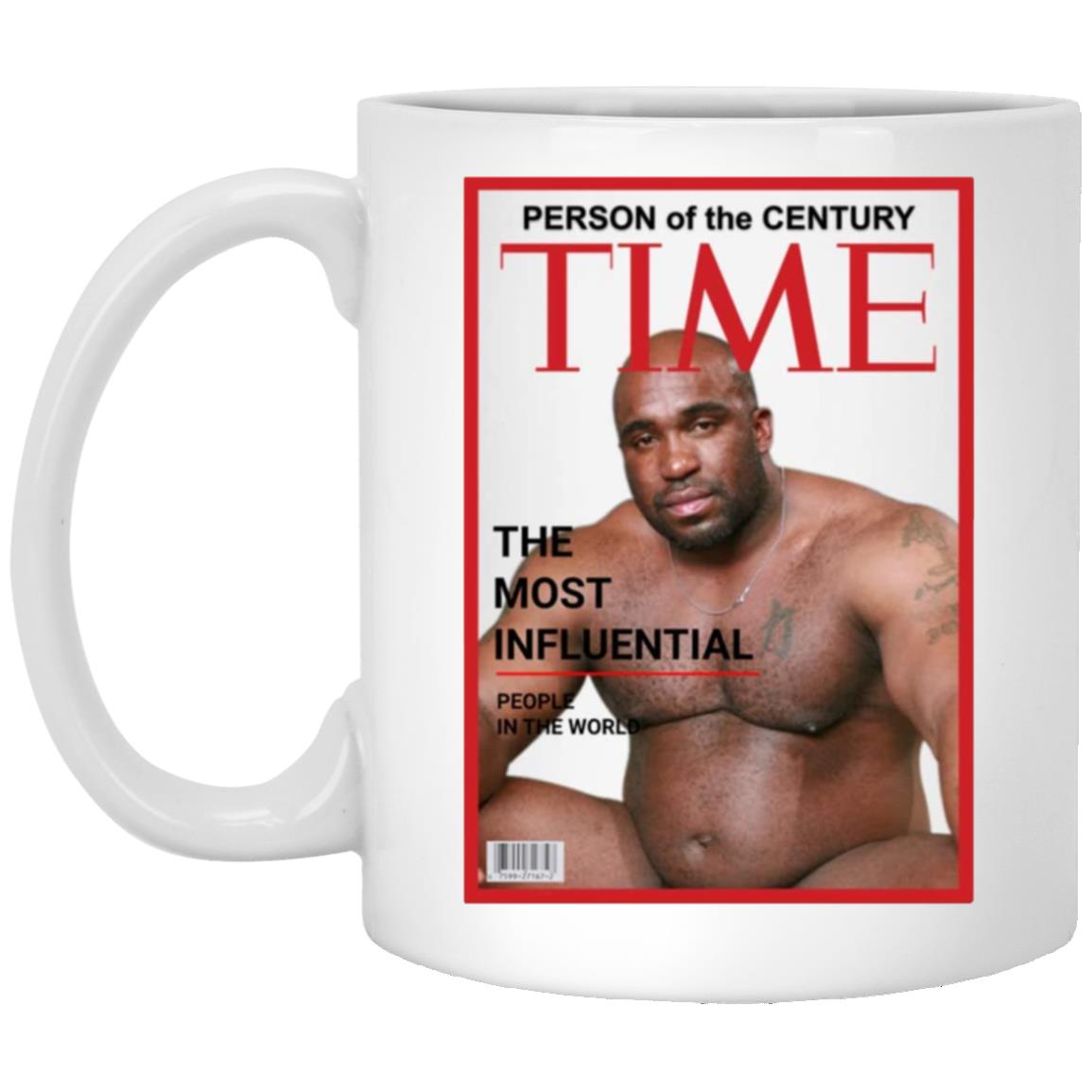Barry Wood person of the century time mugs