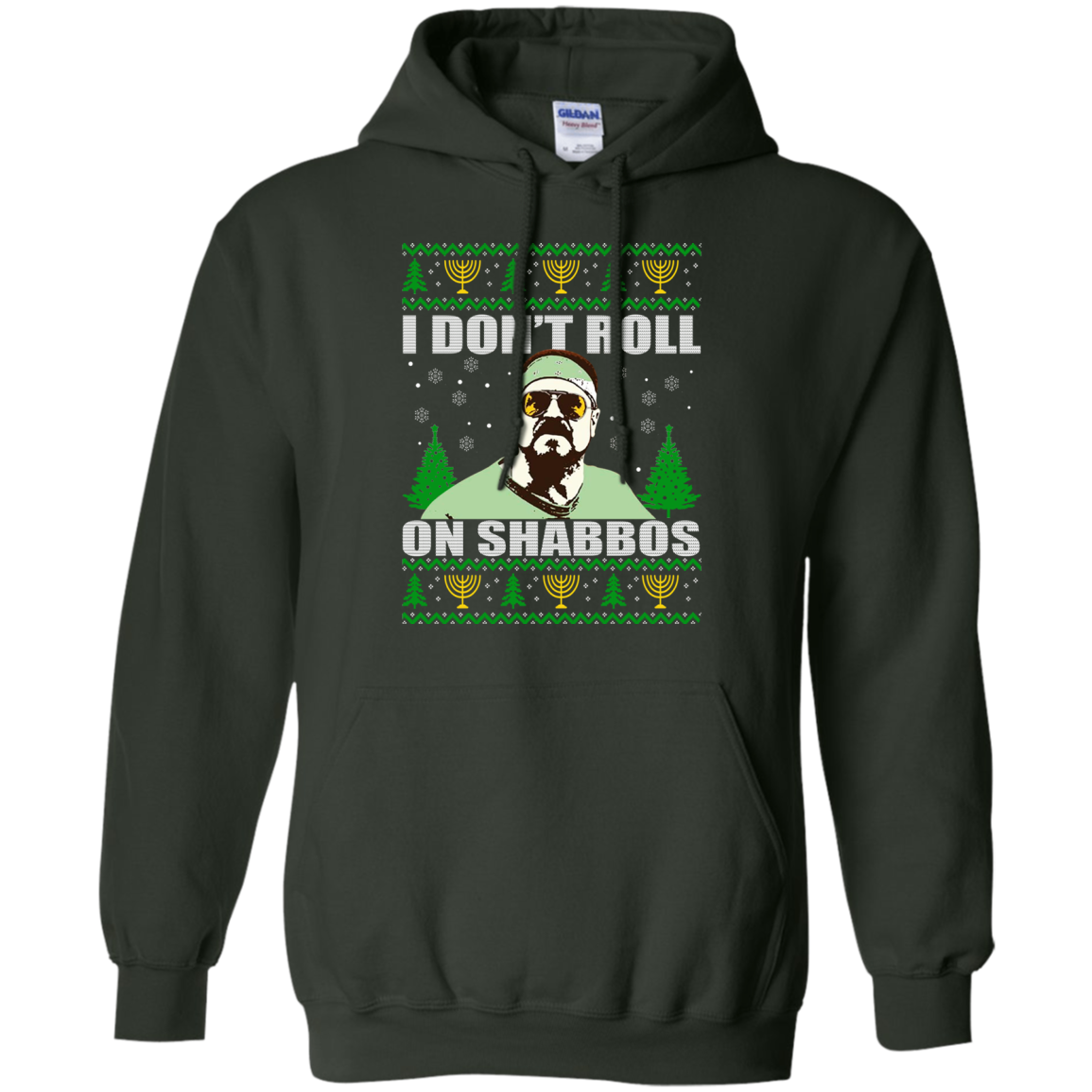 I Don’t Roll on Shabbos Ugly Christmas Sweater - TeeDragons