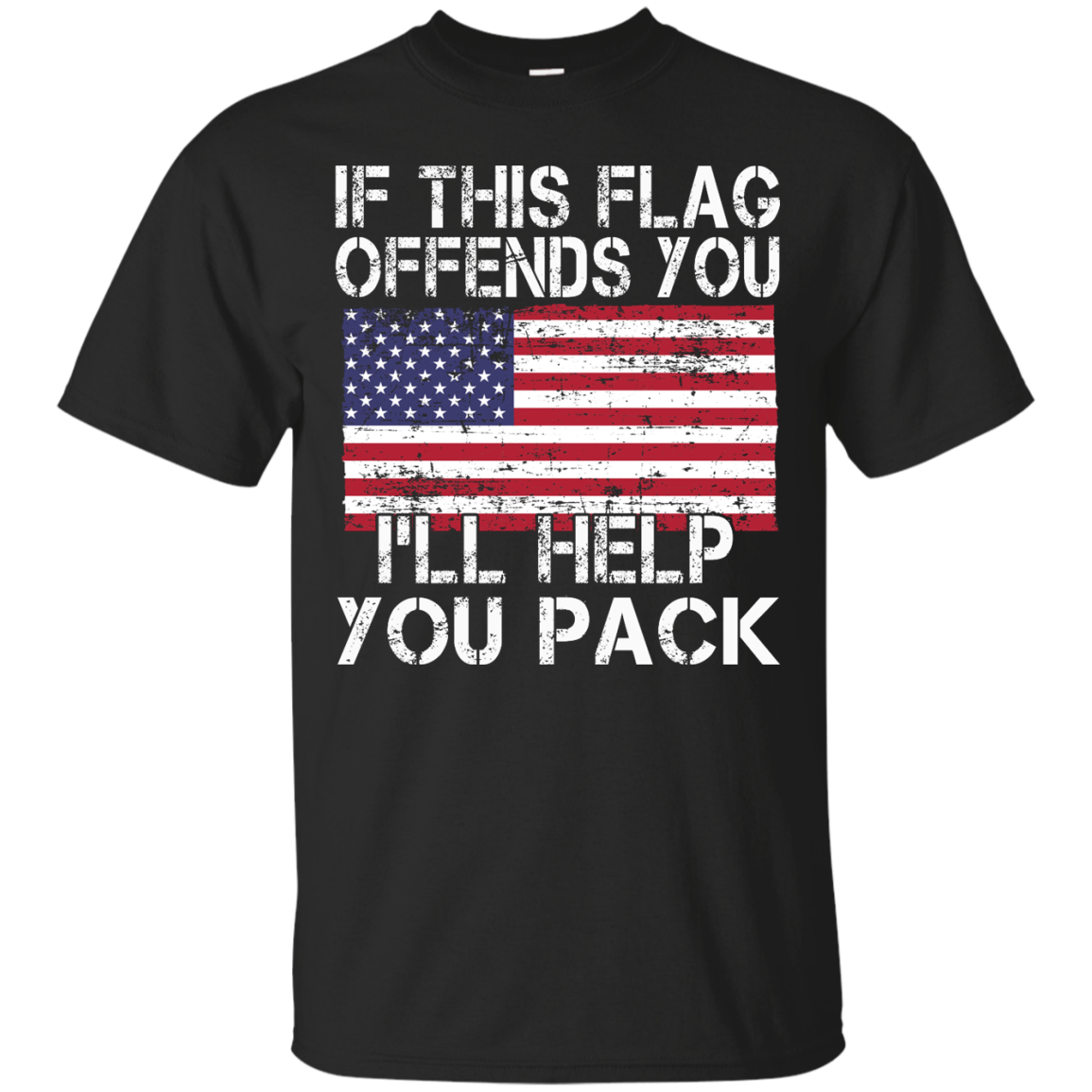If This Flag Offends You - I'll Help You Pack Shirt, Hoodie, Tank - TeeDragons