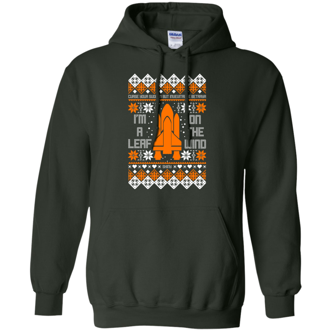 I'm A Leaf On The Wind Christmas Sweater - TeeDragons