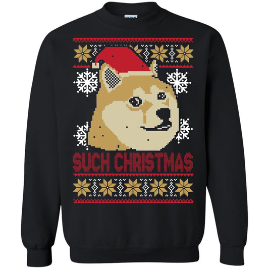 Doge – Such Christmas Ugly Sweater - TeeDragons