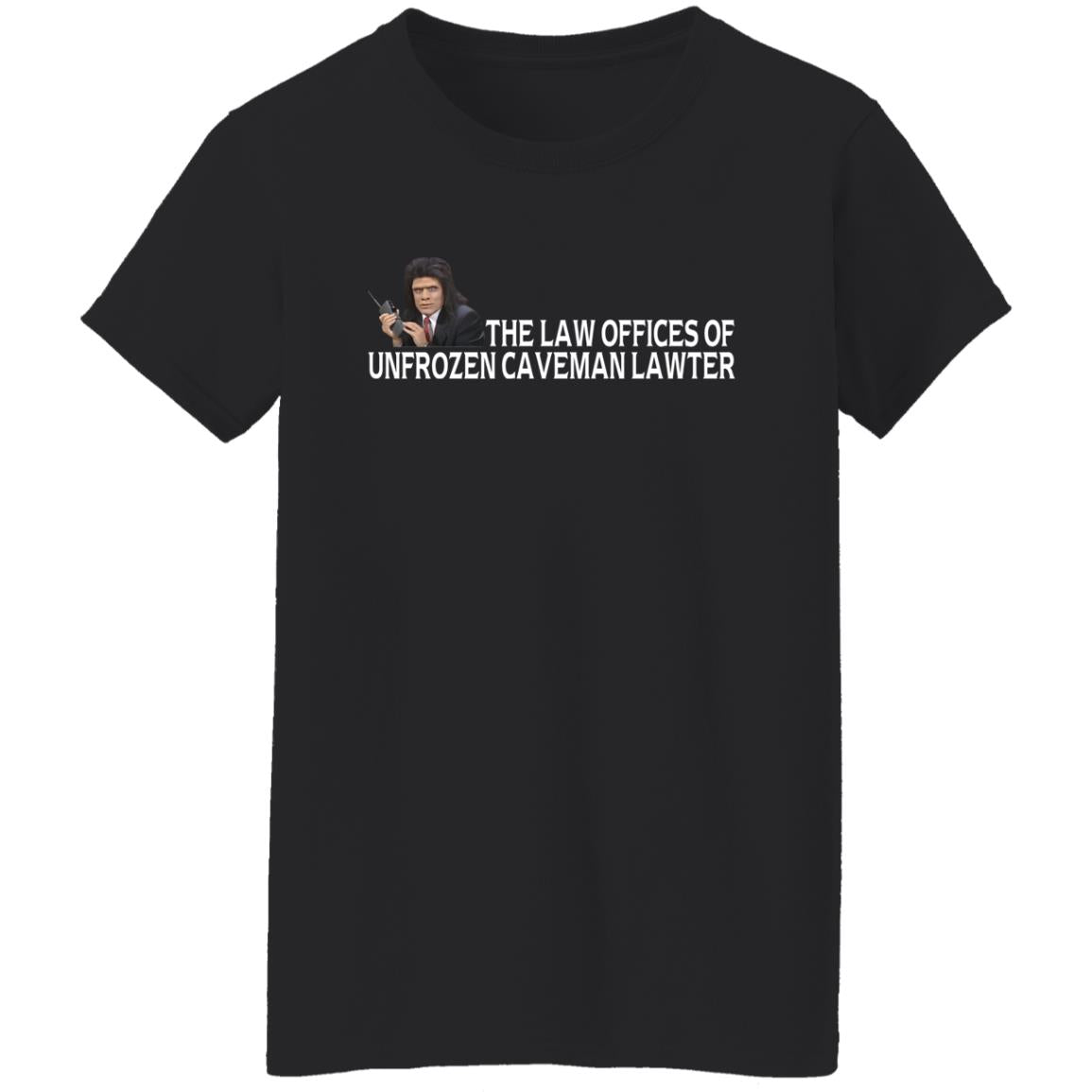 The law offices of unfrozen caveman lawyer shirt