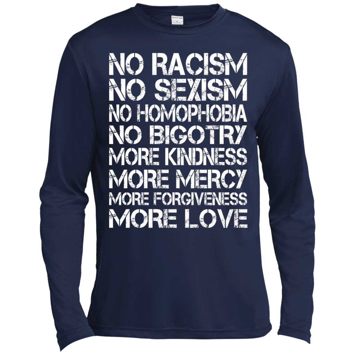 No Racism - No Sexism - No Homophobia - No Bigotry T-Shirt - TeeDragons