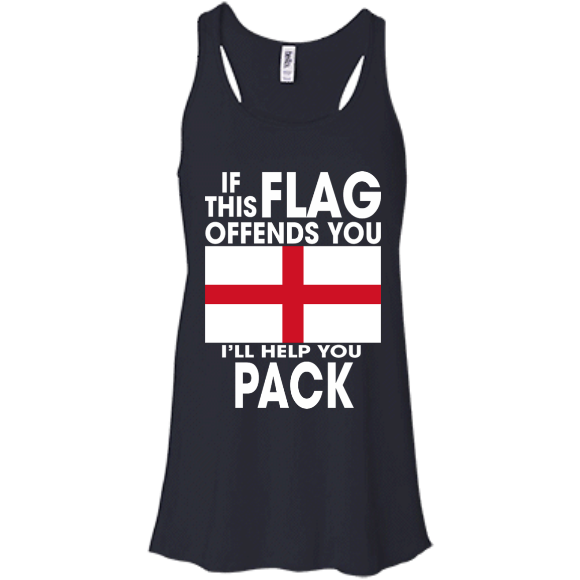 If This Flag Offends You - I'll Help You Pack T-Shirt - TeeDragons