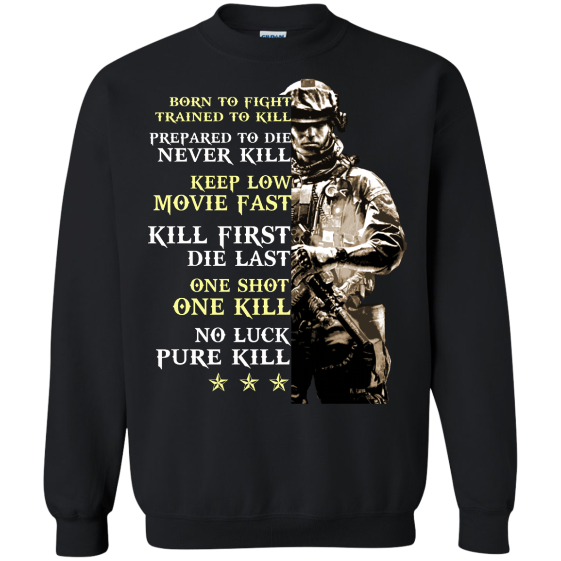 Born To Fight Trained To Kill Shirt, Hoodie, Tank - TeeDragons