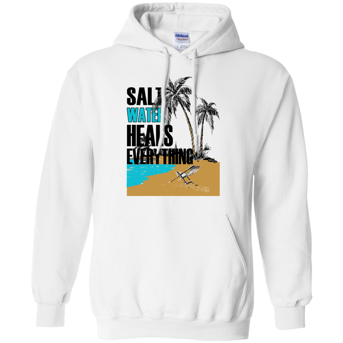 Salt Water Heals Everything Shirt, Hoodie, Tank - TeeDragons