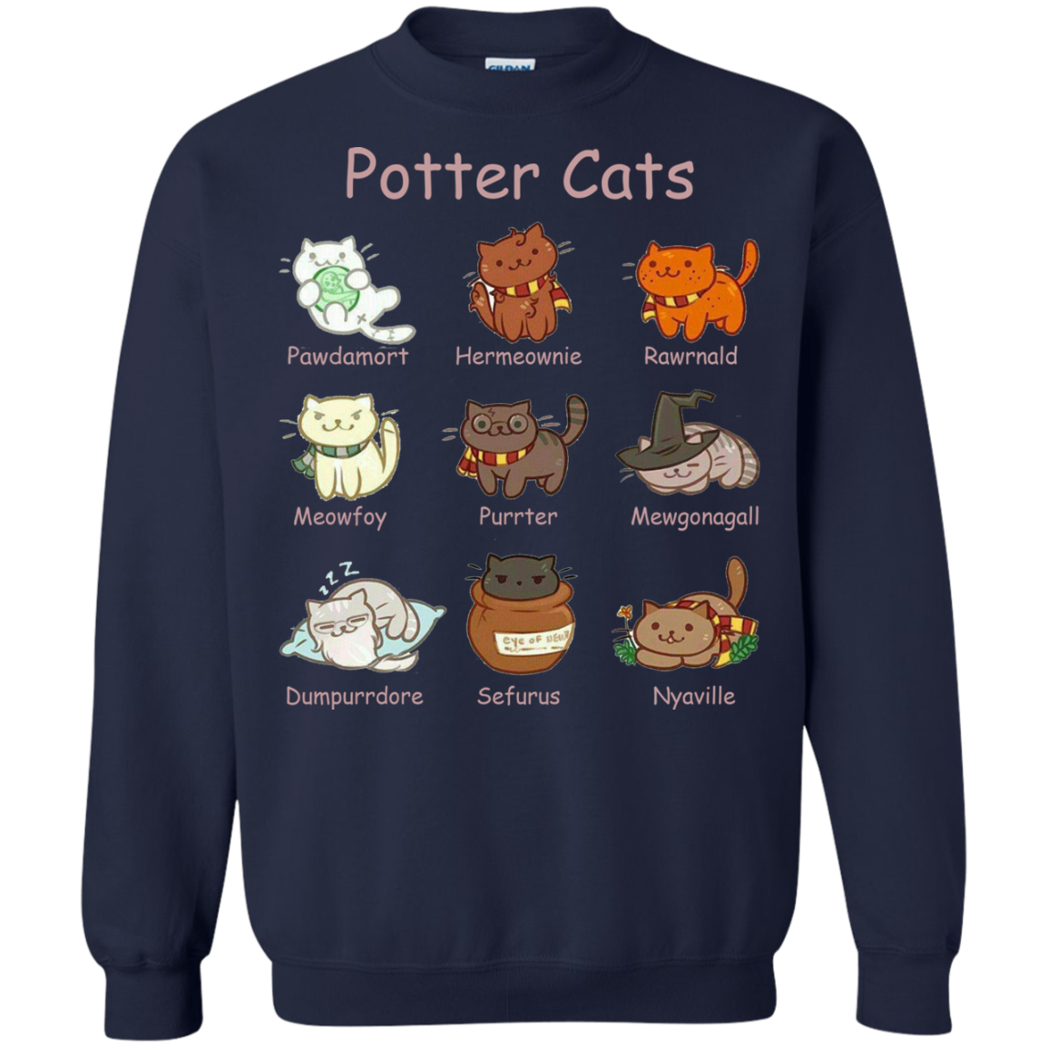 Potter Cats Shirt, Hoodie, Tank - TeeDragons