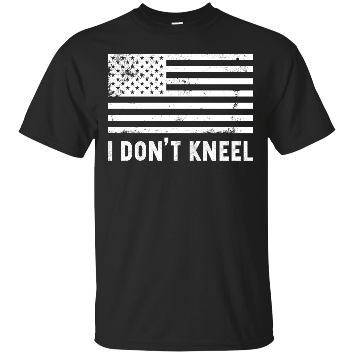 America Flag - I Don't Kneel Shirt, Hoodie, Tank - TeeDragons