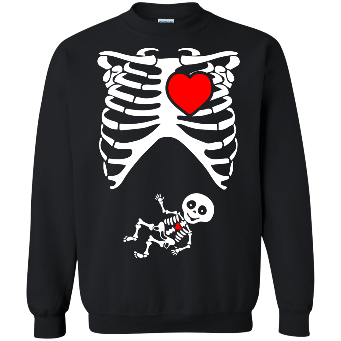 Halloween Funny Sexy Pregnant Xray Skeleton Baby Shirt, Hoodie, Tank - TeeDragons