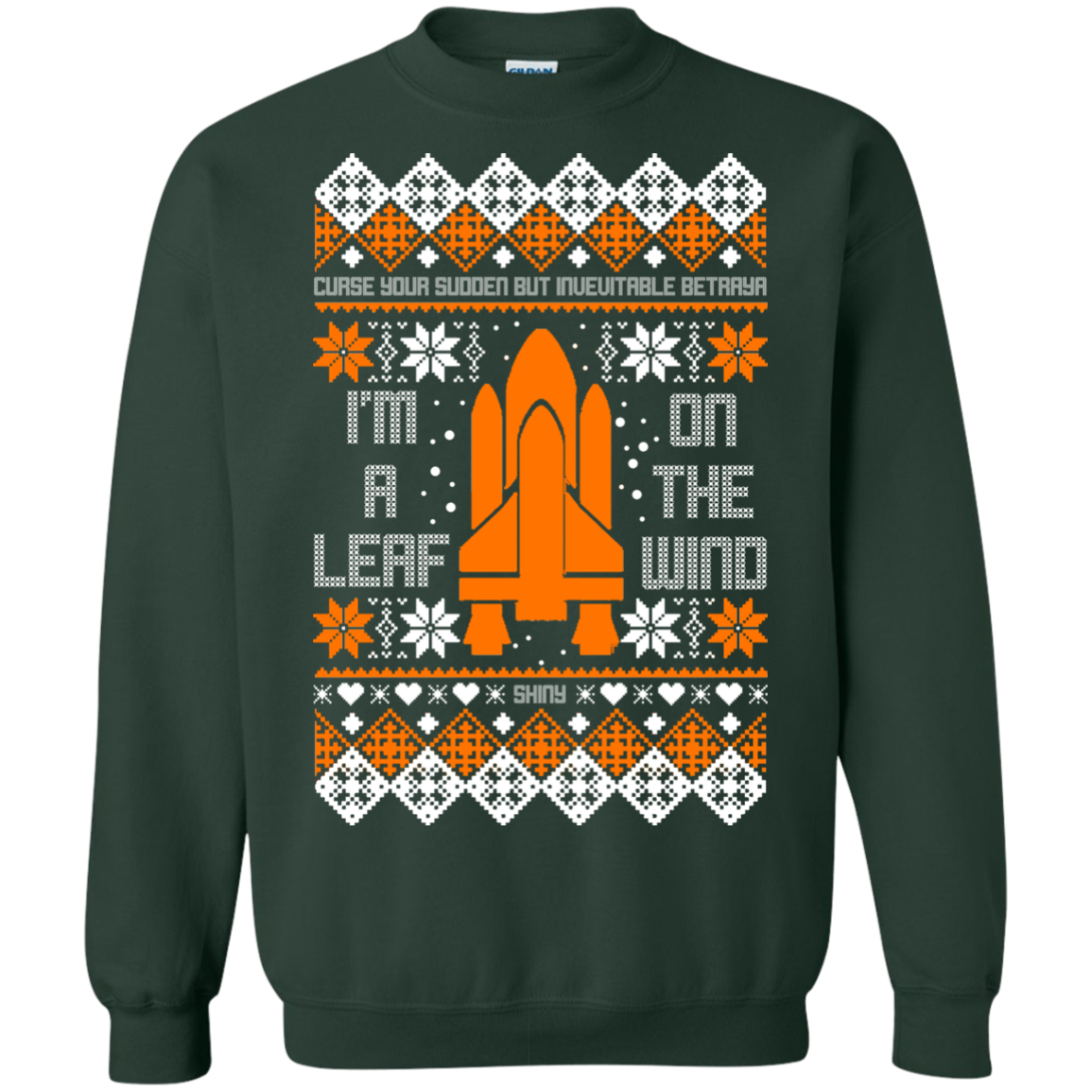 I'm A Leaf On The Wind Christmas Sweater - TeeDragons