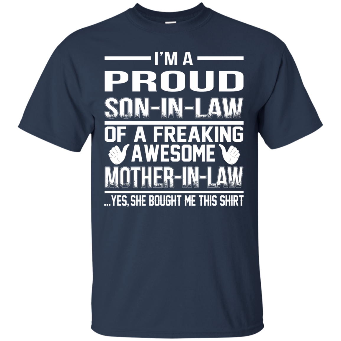 Proud Son-In-Law Of A Freaking Awesome Mother-In-Law Shirt, Hoodie, Tank - TeeDragons
