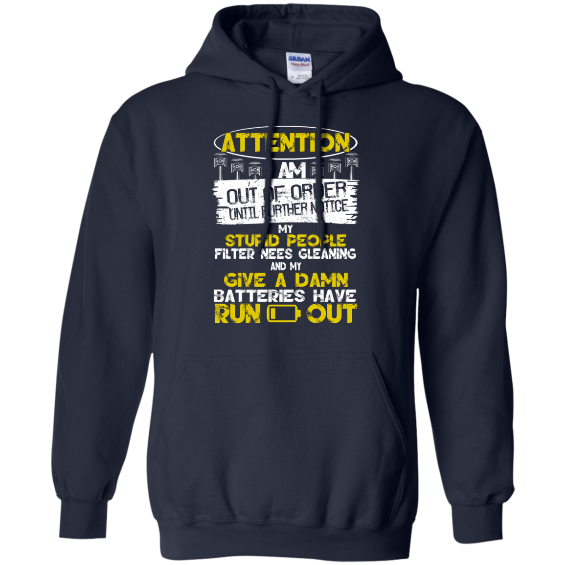 Mechanic Attention T-Shirt, Hoodie, Tank, Long Sleeve - TeeDragons