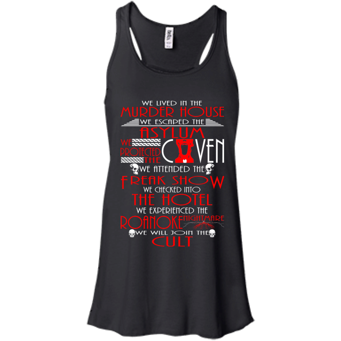 We lived in the Murder House, We escaped The Asylum T-Shirt - TeeDragons