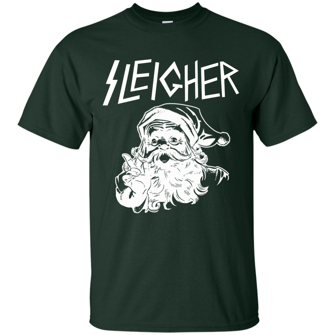 Santa Sleigher Christmas Shirt, Hoodie, Sweatshirt - TeeDragons