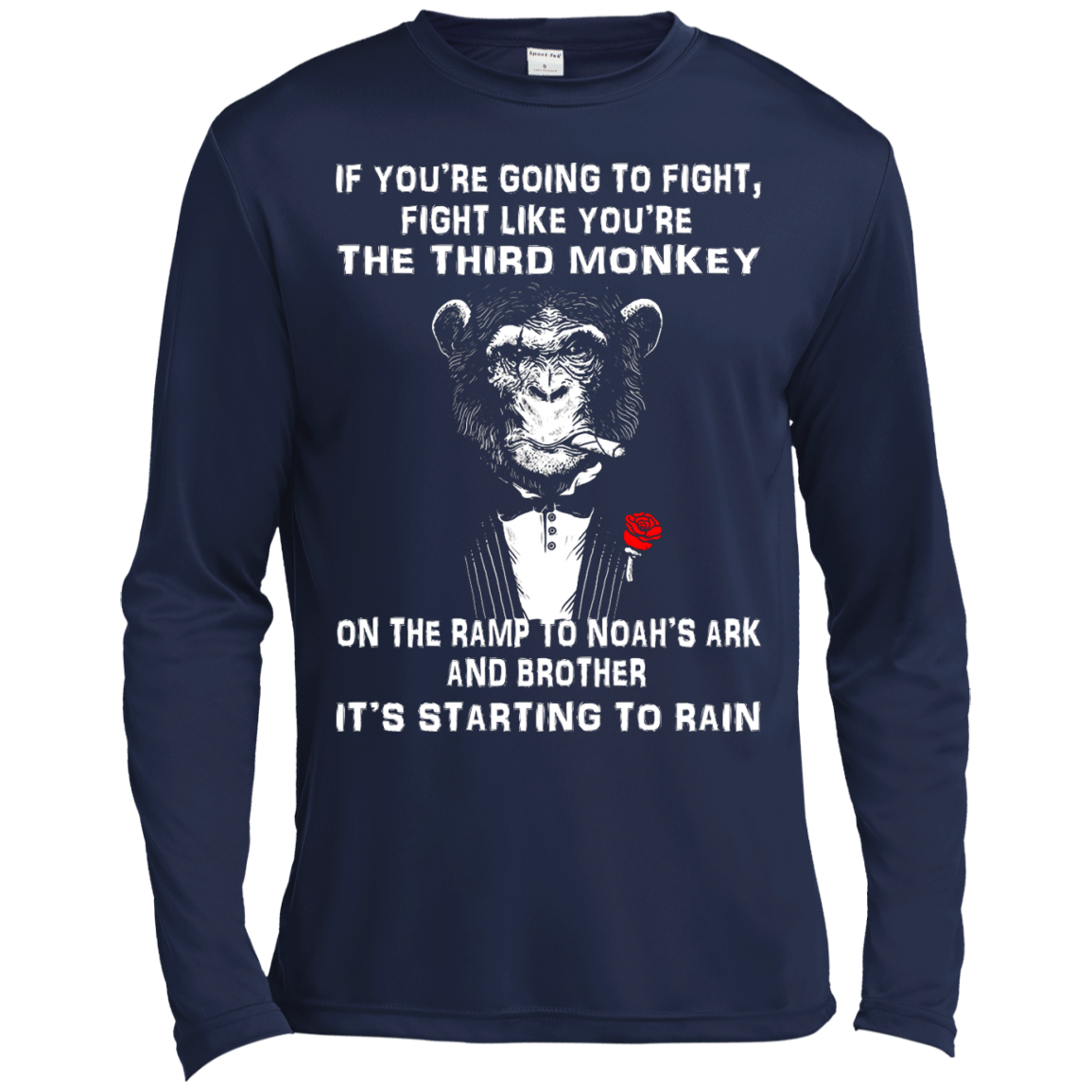 If You're Going To Fight, Fight Like You're The Third Monkey T-Shirt - TeeDragons