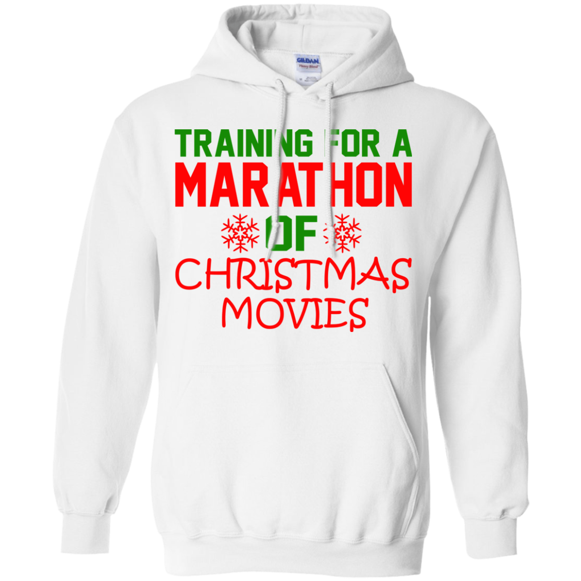 Training For A Marathon Of Christmas Movies Shirt, Sweatshirt - TeeDragons