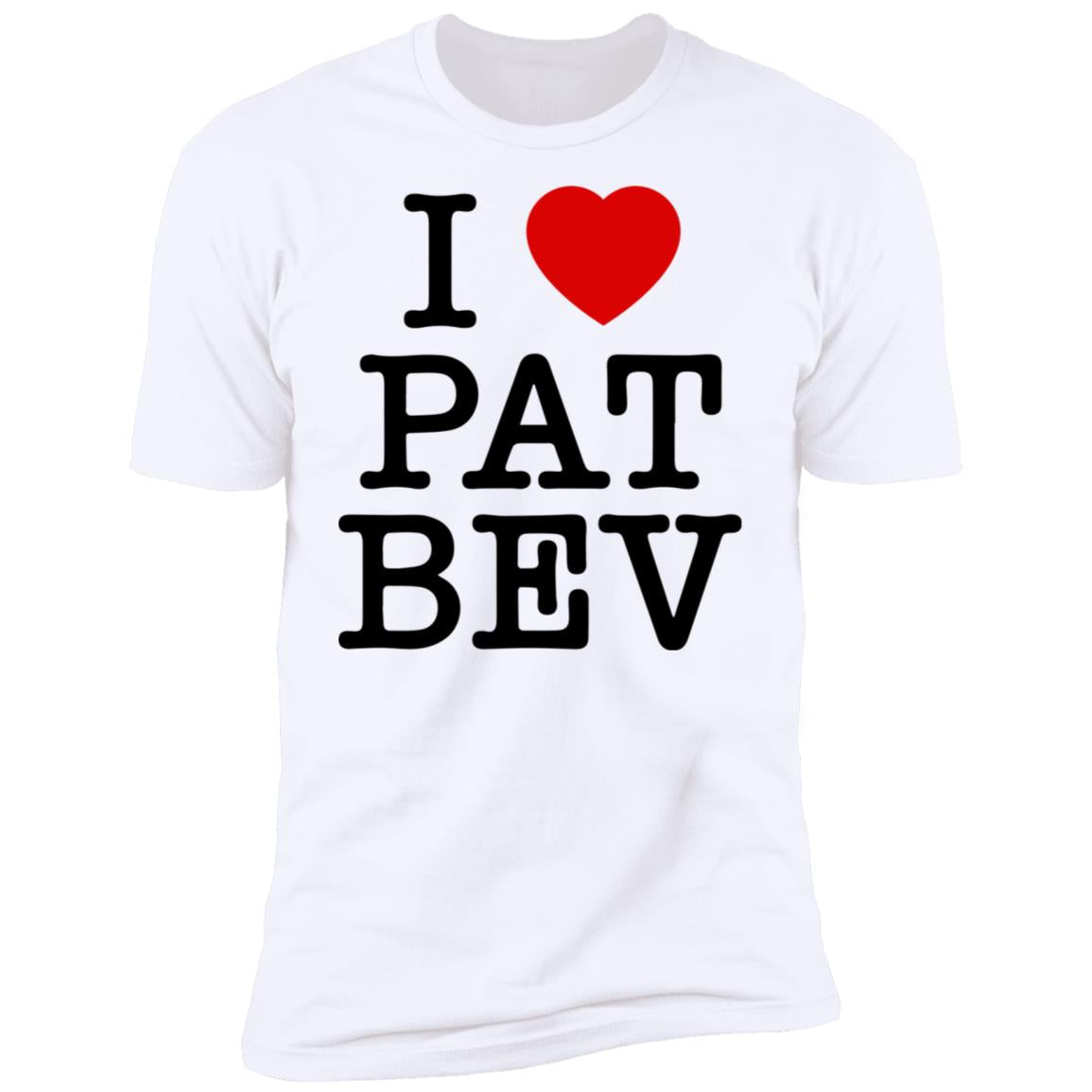 I Love Pat Bev Shirt - TeeDragons