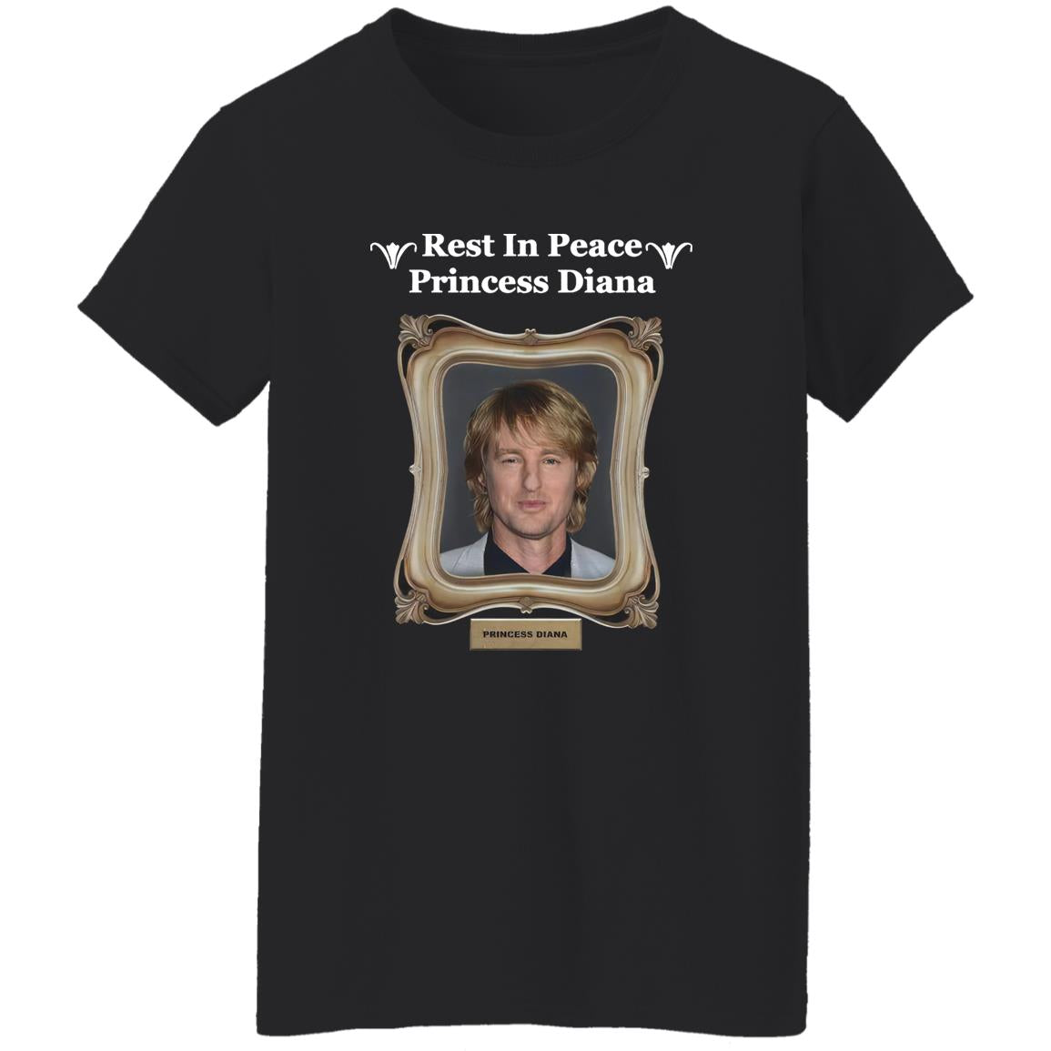 Rest In Peace Princess Diana Owen Wilson Shirt