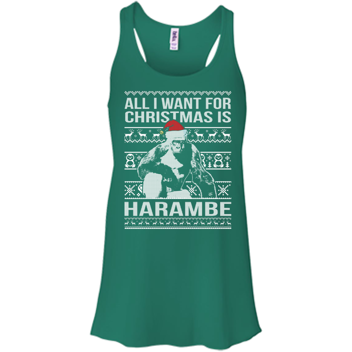 All I Want For Christmas Is Harambe Christmas Sweater - TeeDragons
