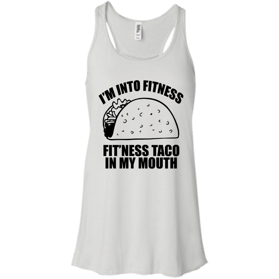 I'm Into Fitness -  Fit'ness Taco In My Mouth T-Shirt - TeeDragons
