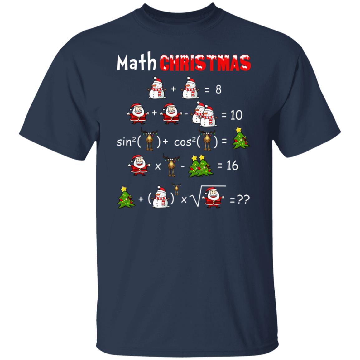Math Christmas Shirt