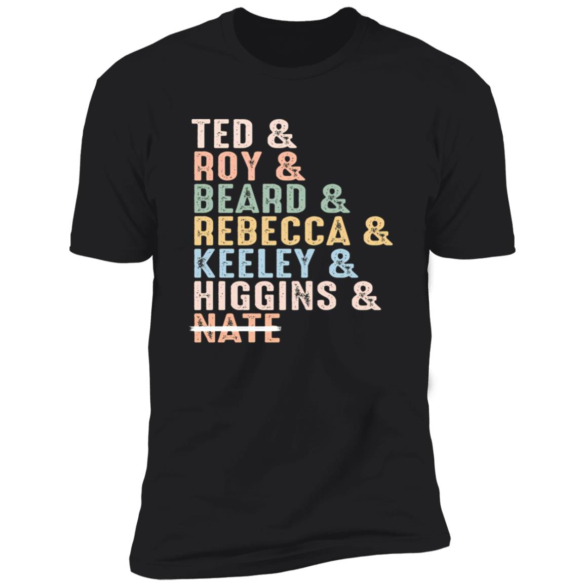 Ted Roy Beard Rebecca Keeley Higgins Nate Shirt