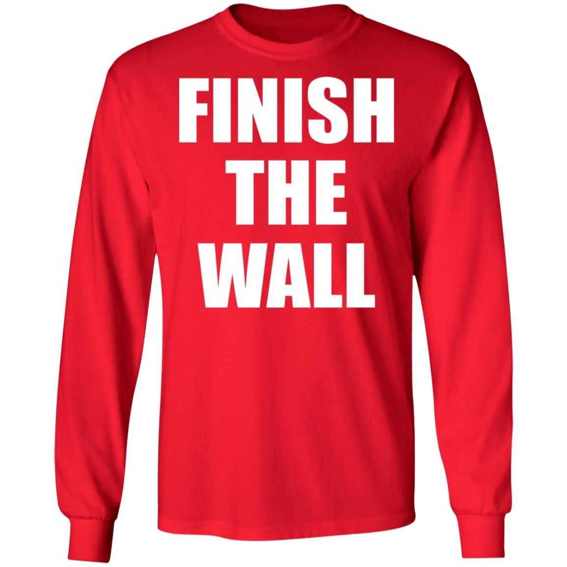 Finish the wall shirt