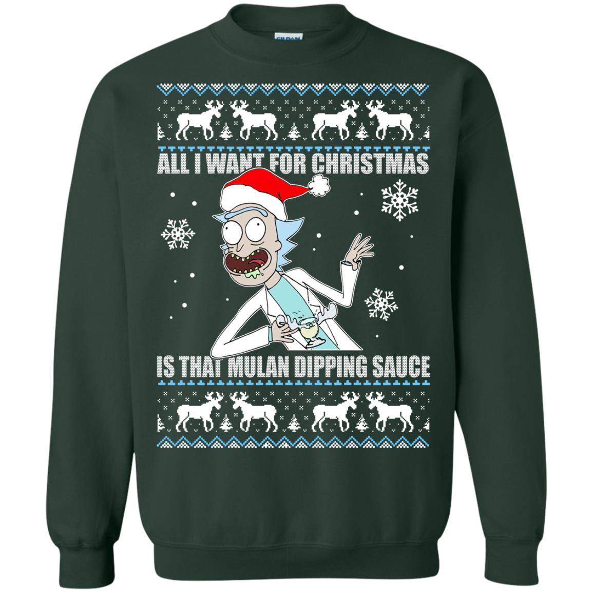 All I Want For Christmas Is Thai Mulan Dipping Sauce Sweater - TeeDragons