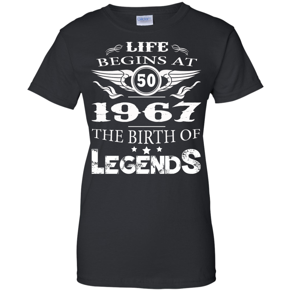 Life Begins At 50 1967 The Birth Of Legends Shirt, Hoodie, Tank - TeeDragons