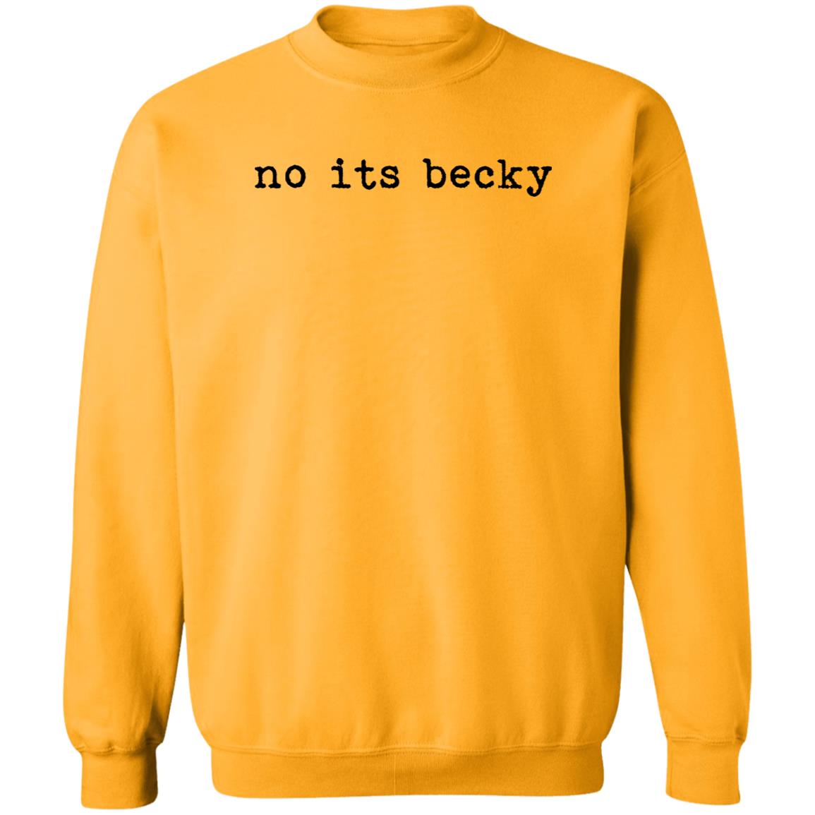 No Its Becky Shirt