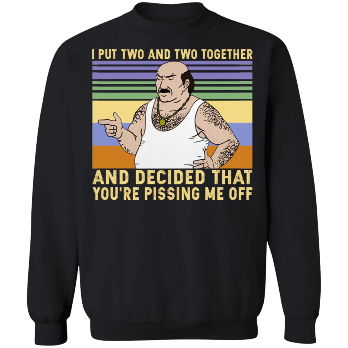 Carl - I put two and two together and decided shirt